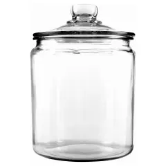 Anchor Hocking Glass Heritage Jar, 1 gal