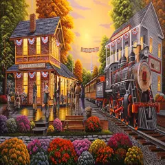 Sunsout Welcome Home Boys 500 pc Jigsaw Puzzle 51325