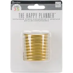 Happy Planner Discs 1.75" 9/Pkg-Gold