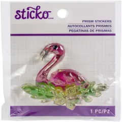 Sticko Prism Sticker - Flamingo