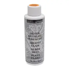 Metallic Surfacer Solution - 4 oz, Silver Gray