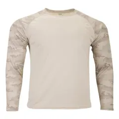 Paragon&reg; Cayman Performance Long Sleeve T Shirt Sand