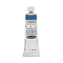 Schmincke Mussini Oil Colors - Cobalt Blue Light, 35 ml tube