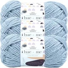 (Pack of 3) Lion Brand Hue & Me Yarn-Ozone