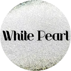 Polyester Glitter - White Pearl by Glitter Heart Co.&trade;