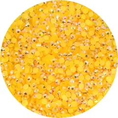 Resin Rhinestones - Pastel Orange Jelly - Lauren Quigley's Rock Candy by Glitter Heart Co.&trade;