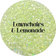 Polyester Glitter - Lawnchairs & Lemonade by Glitter Heart Co.&trade;