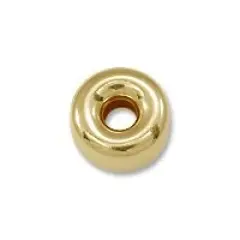 Gold Filled Rondell Spacer Bead 3mm (1-Pc)