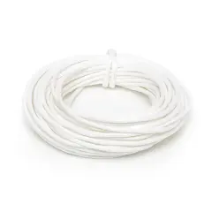 Griffin Waxed Cotton Cord 1mm White (5 Meters)