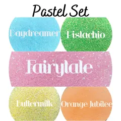 Glitter Pastel Set by Glitter Heart Co.&trade;