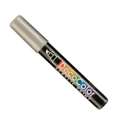 DecoColor Metallic Silver Acrylic Paint Marker
