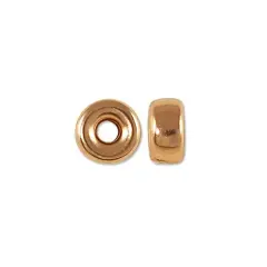 Rondelle 4mm Rose Gold Filled
