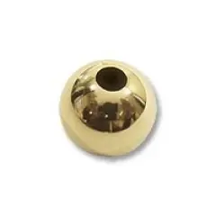 3mm Round Bead 14 Karat Yellow Gold