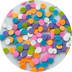 Fake Sprinkles - Circle Sprinkles by Glitter Heart Co.&trade;