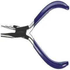 EuroTool Concave and Round Nose 3-Step Wire Looping Jewelry Pliers | PLR-748.00