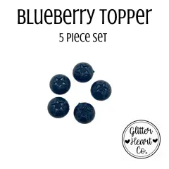 Fake Blueberries by Glitter Heart Co.&trade;