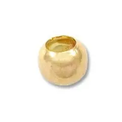Crimp Bead 3mm Gold Plated (10-Pcs)