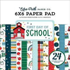 Echo Park First Day Of School 6x6 Paper Pad