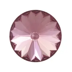 Preciosa Crystal Maxima 12mm Light Rose Rivoli (Package of 1)