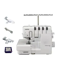 Brother AIRFLOW 3000 Air Thread Serger Machine With Foot Kit Bundle