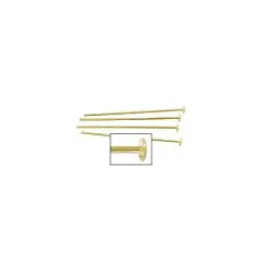 JewelrySupply Gold Filled Head Pin 1.5" 24 Gauge (1-Pc)