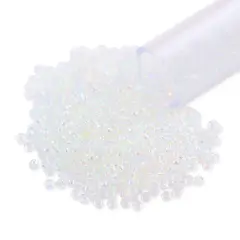 Miyuki Round Rocaille Seed Bead 15/0 Transparent Rainbow Crystal