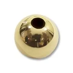 Round Bead 2.5mm 14 Karat Yellow Gold