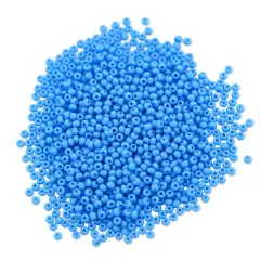 Czech Seed Bead 11/0 Light Blue Turquoise (10 Grams)