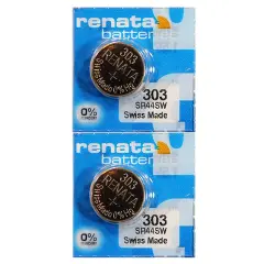 Renata 303 SR44SW 1.55V Silver Oxide Watch Battery