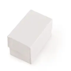 White Swirl Jewelry Box #21 (Case of 100)