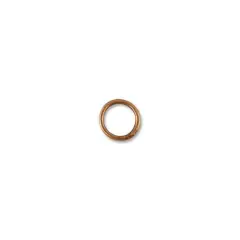 JewelrySupply Jump Ring - Closed 4.6mm Antique Copper Plated (10-Pcs)