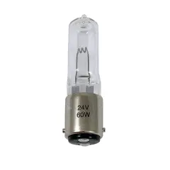 Ushio 1000915 - JCD24V-60W BA15D Bayonet Base Halogen Light Bulb