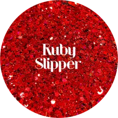 Polyester Glitter - Ruby Slipper by Glitter Heart Co.&trade;