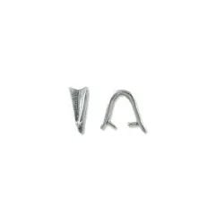 JewelrySupply Bail - Ice Pick 13x4mm Sterling Silver (1-Pc)
