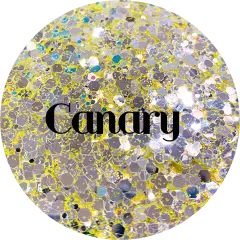 Polyester Glitter - Canary by Glitter Heart Co.&trade;