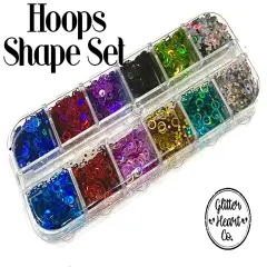 Hoops Shape Set by Glitter Heart Co.&trade;