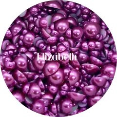 Flatback Resin Pearl Mix - Elizabeth by Glitter Heart Co.&trade;