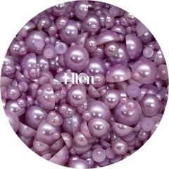 Flatback Resin Pearl Mix - Ellen by Glitter Heart Co.&trade;
