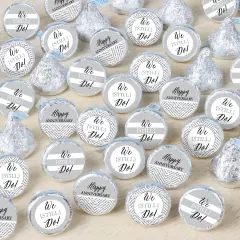 Big Dot of Happiness We Still Do - Wedding Anniversary - Anniversary Party Small Round Candy Stickers - Party Favor Labels - 324 Count