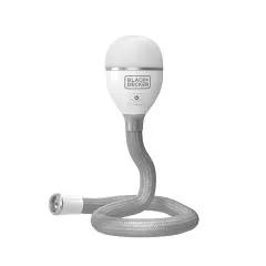 BLACK+DECKER Snake Light, Work Light, 2 Settings, Flexible and Rechargeable (BDCFSL01)