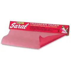 Saral Wax Free Transfer Paper - Red