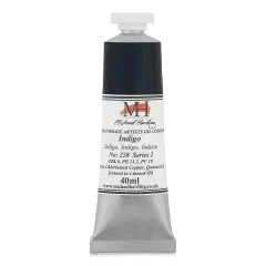 Michael Harding Artists Oil Color &ndash; Indigo, 40 ml tube