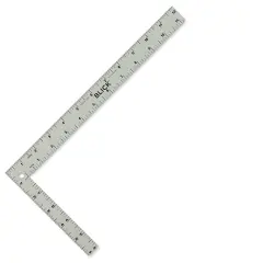 Blick Aluminum L-Square - 12" x 6"