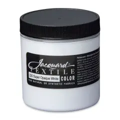 Jacquard Textile Color - Opaque White, 8 oz jar