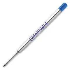 Caran d'Ache 849 Rollerball Ink Cartridge - Blue, Medium Tip