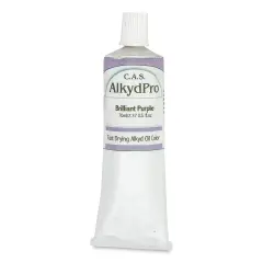 CAS AlkydPro Fast-Drying Alkyd Oil Color - Brilliant Purple, 70 ml tube