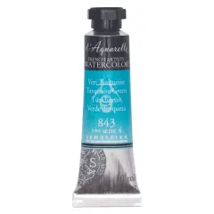 Sennelier French Artists' Watercolor - Turquoise Green, 10 ml Tube