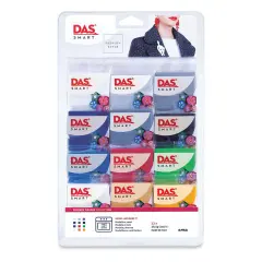 DAS Smart Polymer Clays - Primary Colors, Set of 12