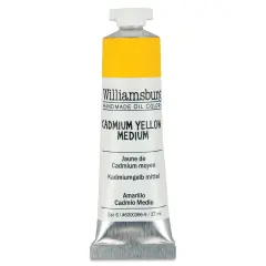 Williamsburg Handmade Oil Paint - Cadmium Yellow Medium, 37 ml tube