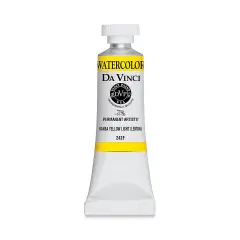 Da Vinci Artists' Permanent Watercolor - Hansa Yellow Light Lemon, 15 ml tube